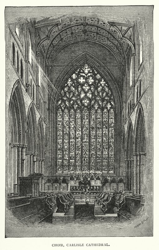 Choir, Carlisle Cathedral by English School