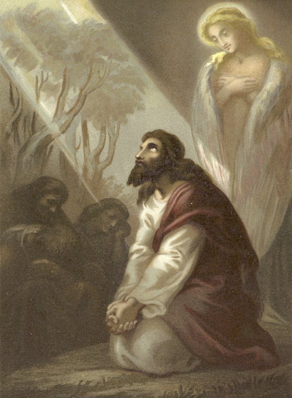 Christ in the Garden of Gethsemane by English School