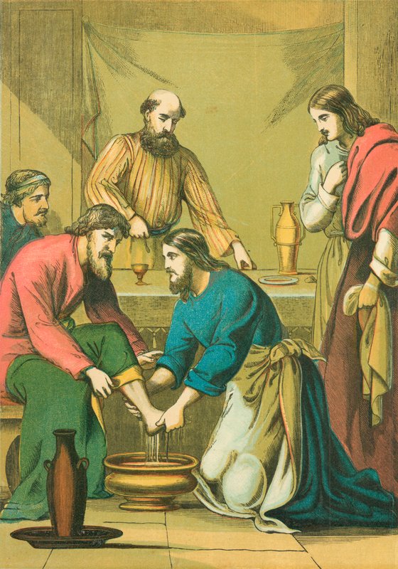 Christ washing his Disciples