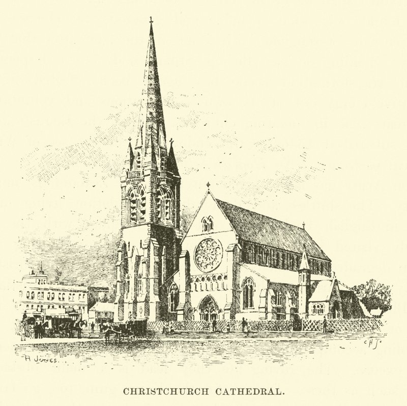 Christchurch Cathedral by English School