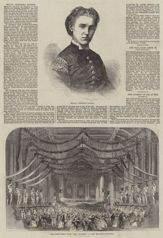 Christina Nilsson in Don Giovanni by English School