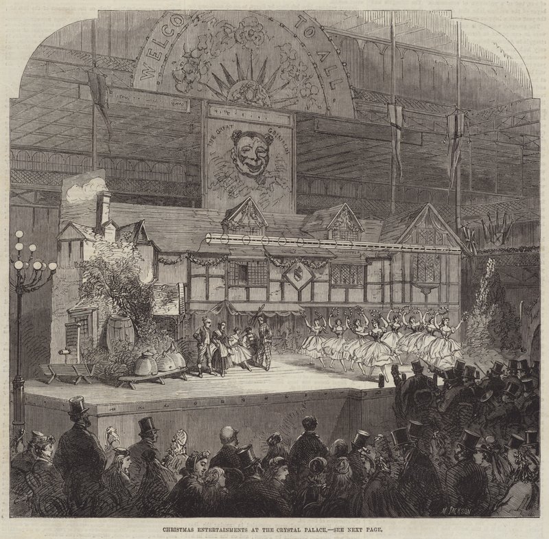 Christmas Entertainments at the Crystal Palace by English School