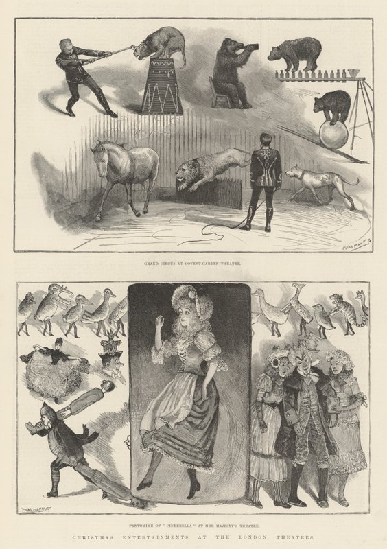 Christmas Entertainments at the London Theatres by English School