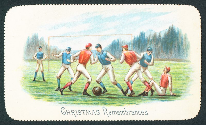 Christmas Remembrances - Christmas card by English School