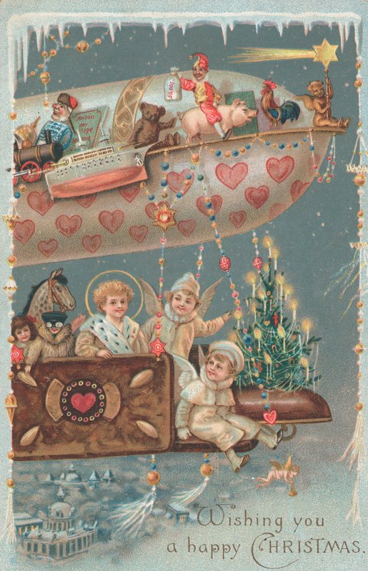 Christmas Air Balloon by English School