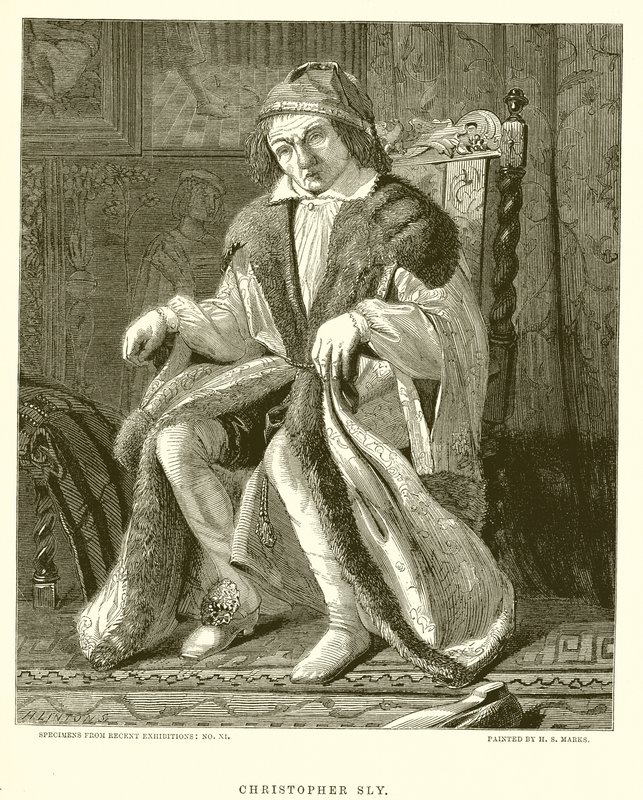 Christopher Sly by English School