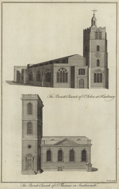Church of St John, Hackney and Church of St Thomas, Southwark by English School