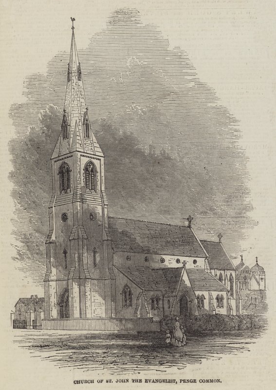 Church of St John the Evangelist, Penge Common by English School