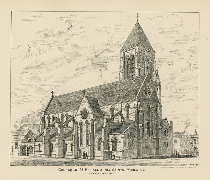 Church of St Michael and All Saints in Woolwich by English School