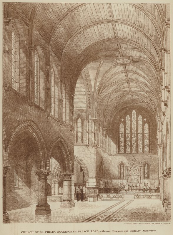 Church of St Philip, Buckingham Palace Road by English School