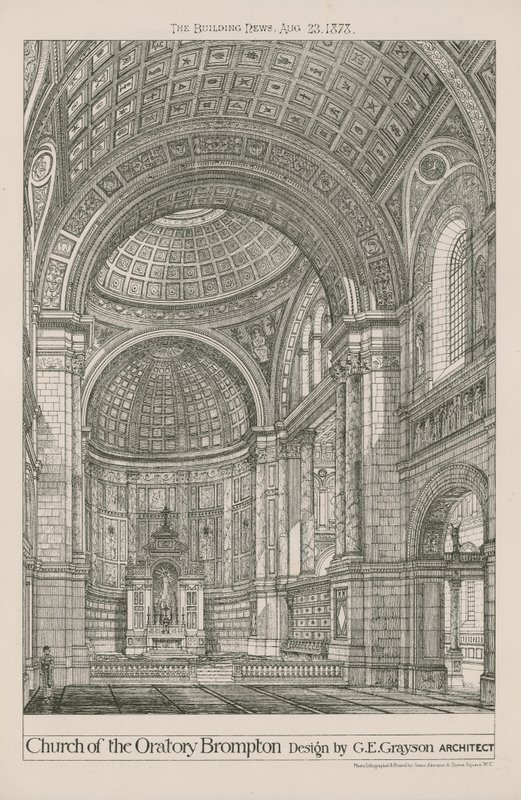 Church of the Oratory Brompton by English School