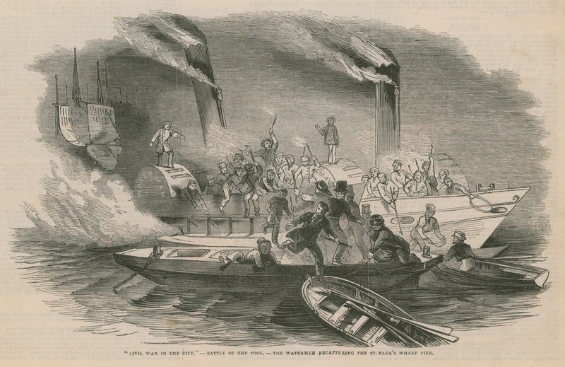 Civil War in the City by English School