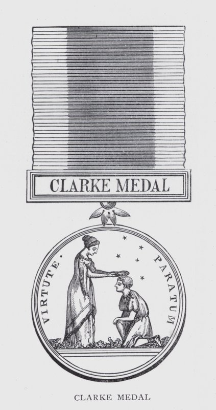 Clarke medal by English School