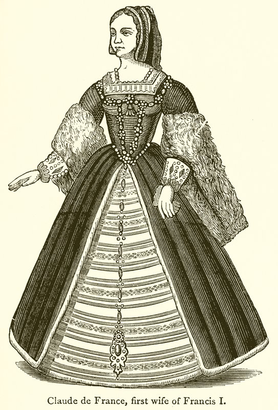 Claude of France, First Wife of Francis I by English School