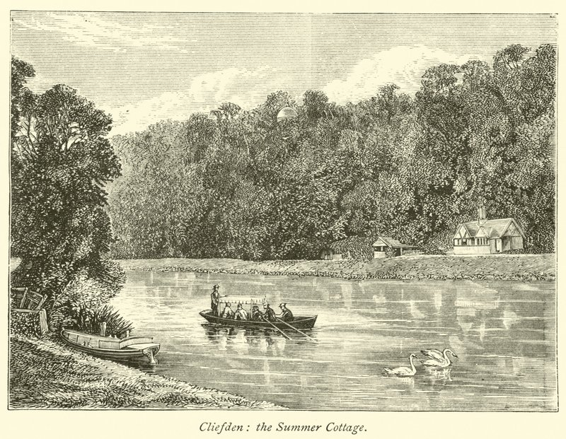 Cliefden, the Summer Cottage by English School