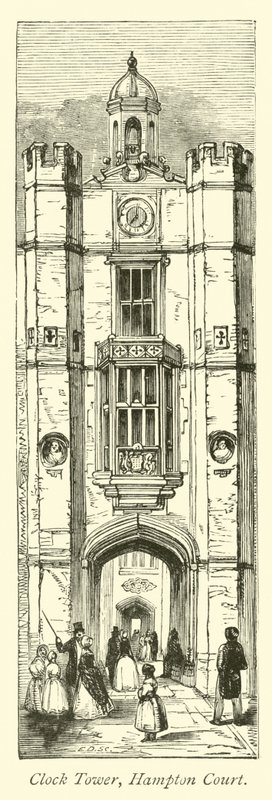 Clock Tower, Hampton Court by English School