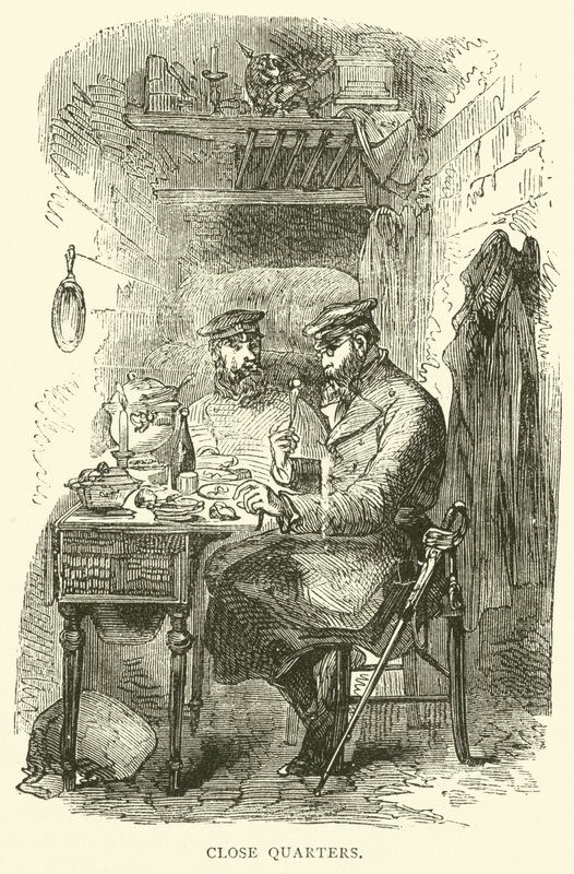 Close Quarters, November 1870 by English School