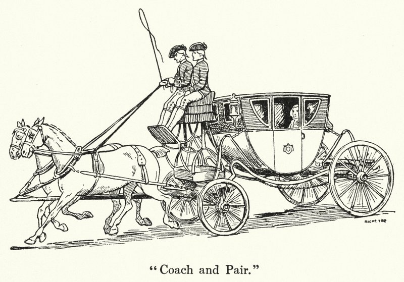 Coach and Pair by English School