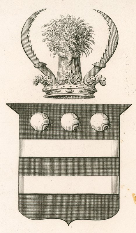 Coat of Arms of Sir Edward Hungerford by English School