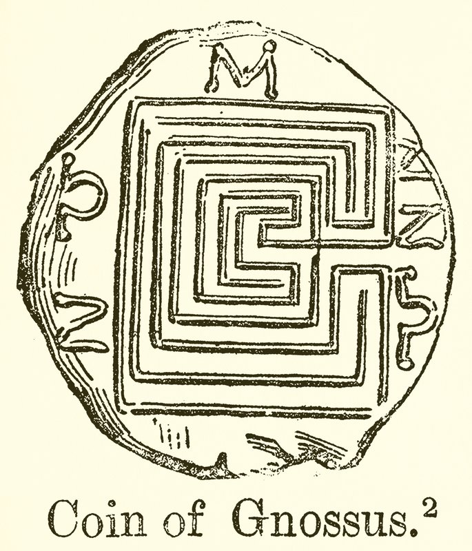 Coin of Gnossus by English School