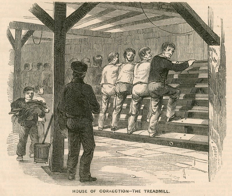 Coldbath Fields Prison by English School