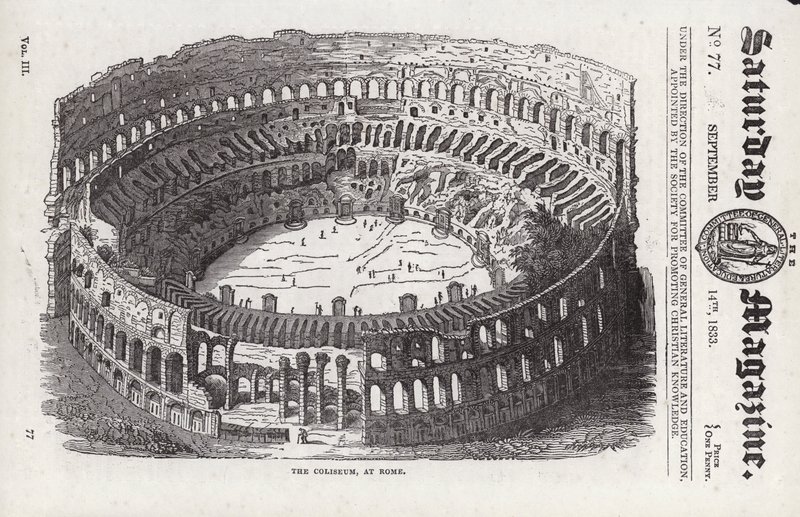 Coliseum, Rome by English School