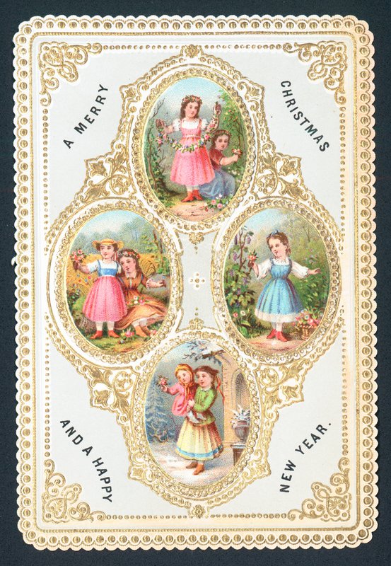 Collage of pictures by English School