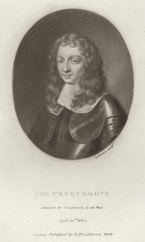 Colonel Penruddock by English School