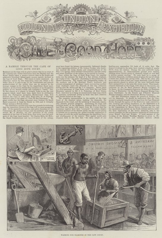 Colonial and Indian Exhibition, Cape of Good Hope by English School