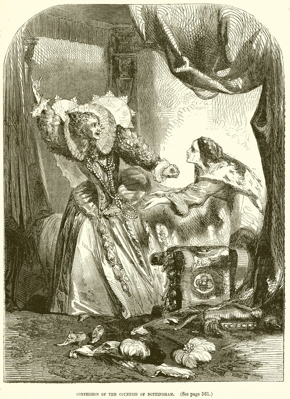 Confession of the Countess of Nottingham by English School