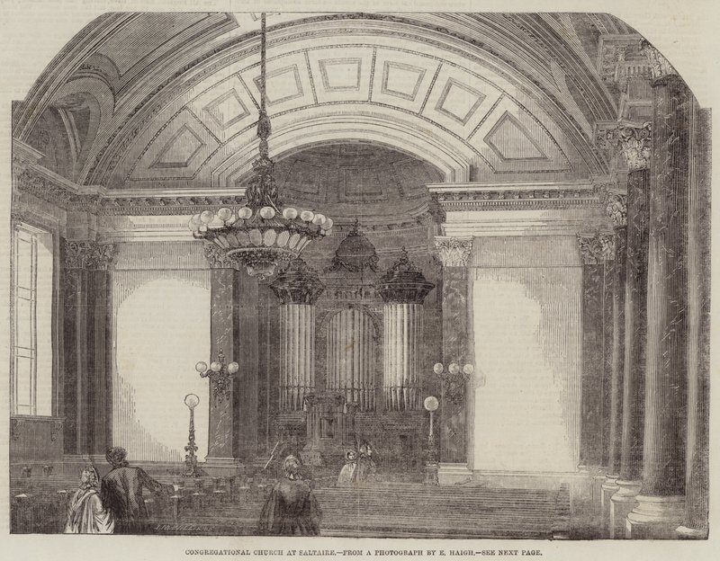 Congregational Church at Saltaire by English School
