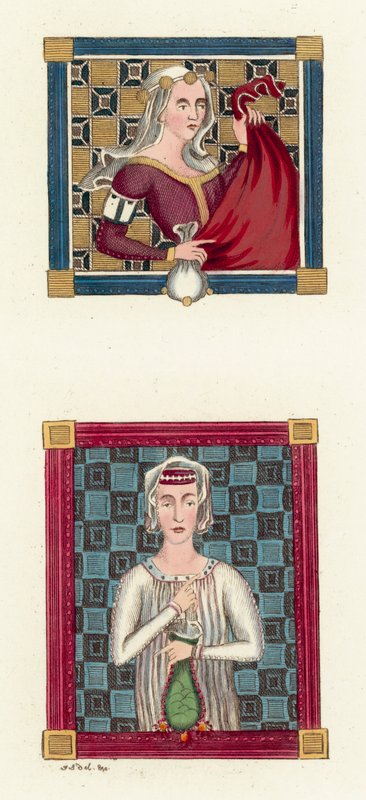 Constance, Queen of Castile by English School