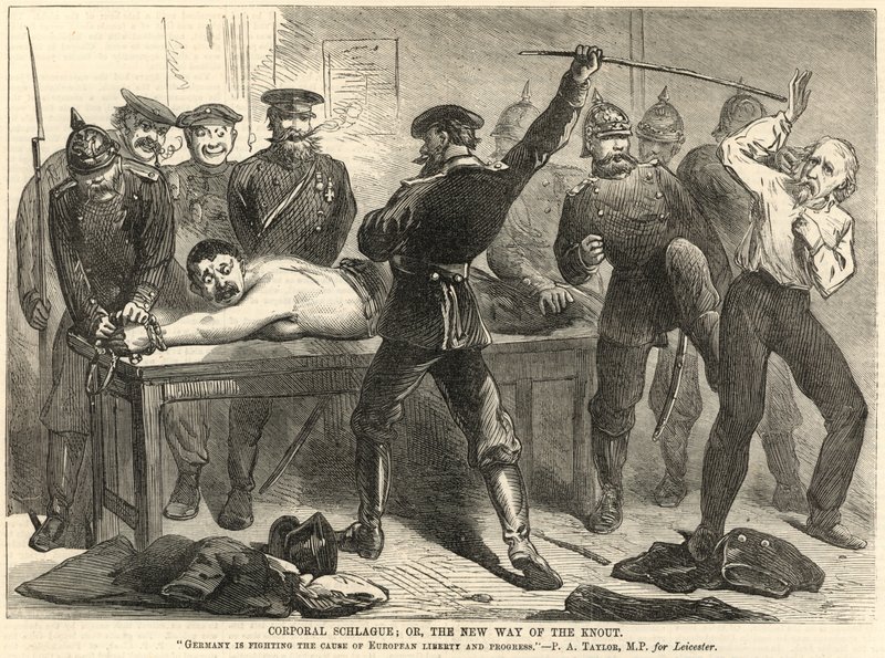 Corporal Schlague; or, The New Way of the Knout by English School