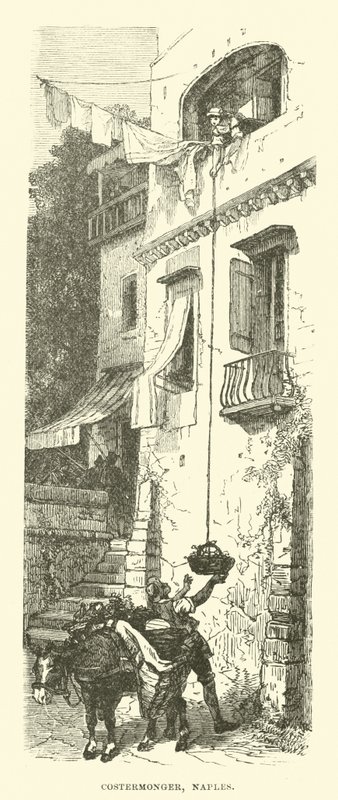 Costermonger, Naples by English School