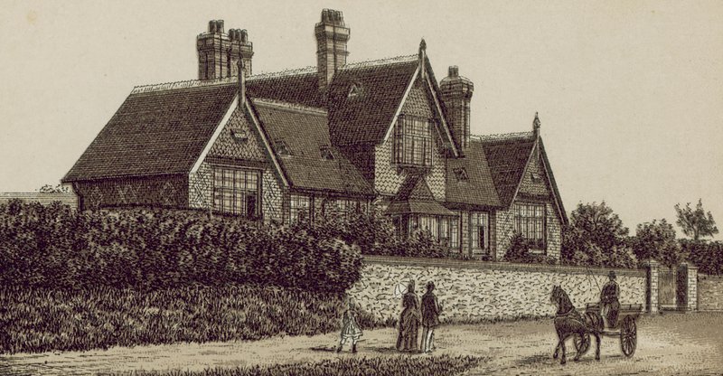 Cottage Hospital, Petersfield by English School