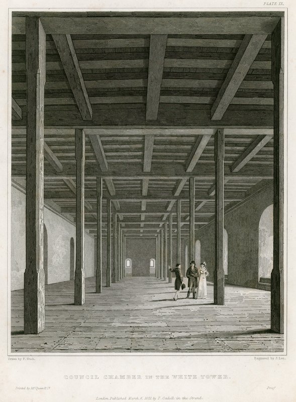 Council Chamber in the White Tower by English School