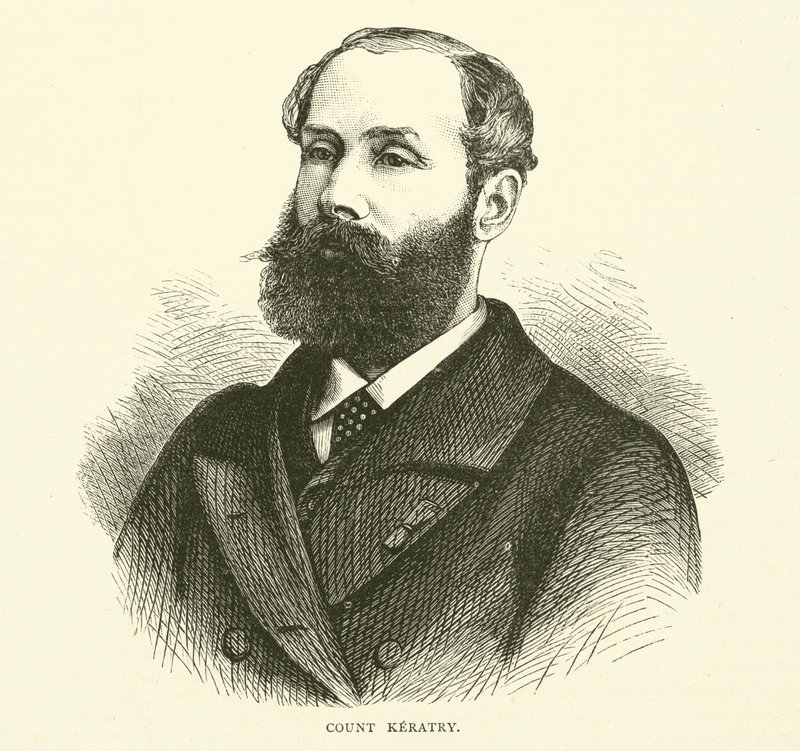 Count Keratry, December 1870 by English School