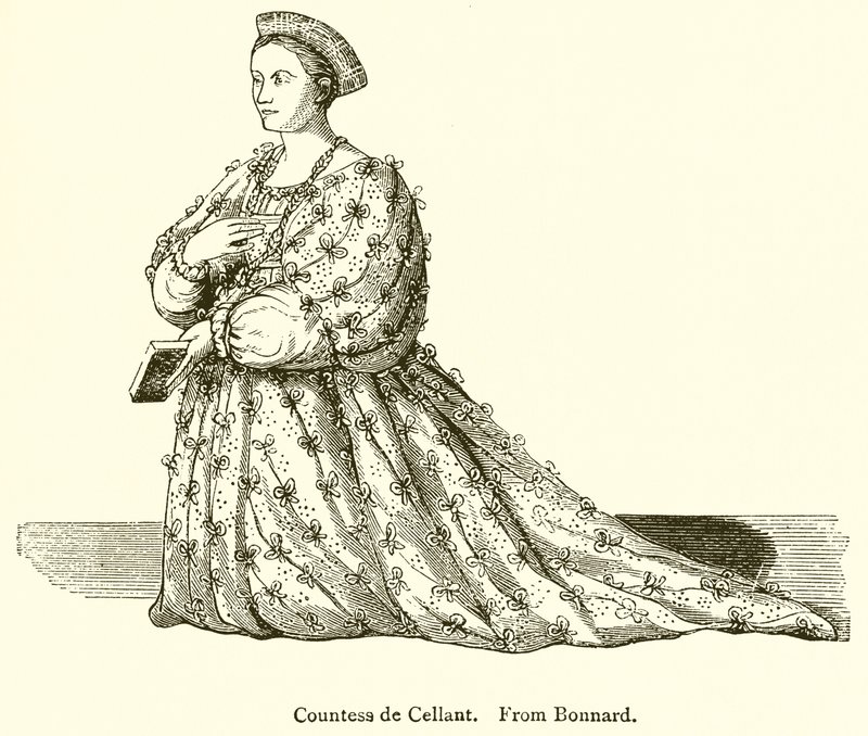 Countess de Cellant by English School