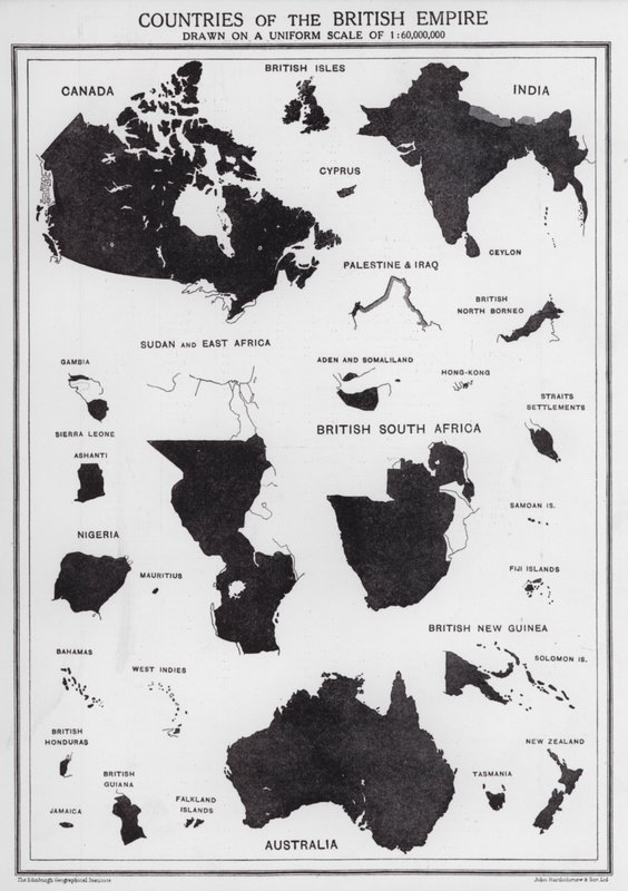 Countries of the British Empire by English School