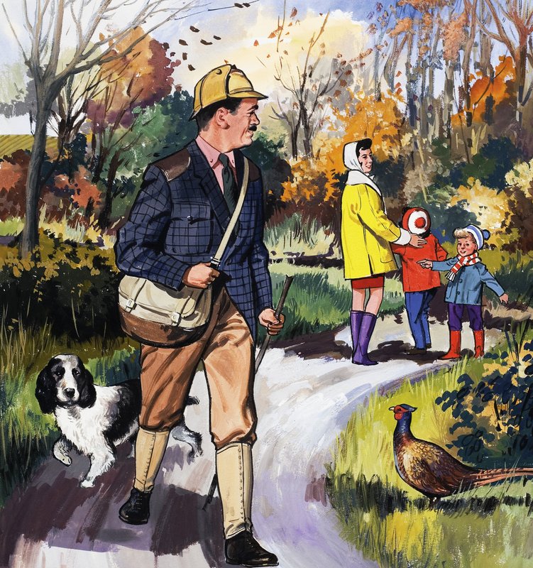 Countryside Walk by English School