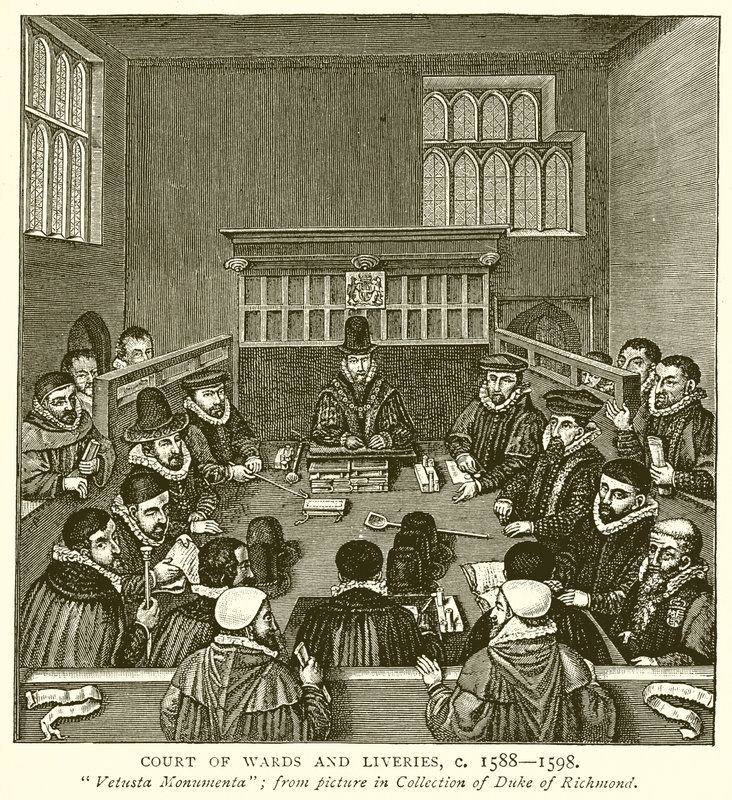 Court of Wards and Liveries, c. 1588-1598 by English School