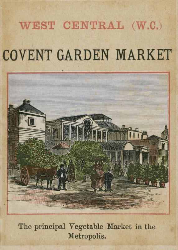Covent Garden Market by English School