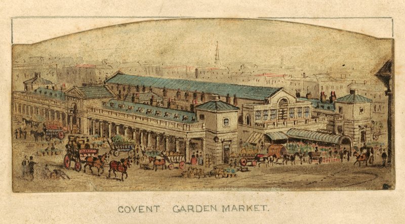 Covent Garden Market, London by English School
