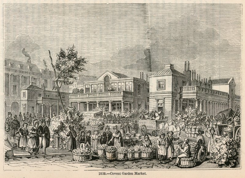 Covent Garden Market, London by English School