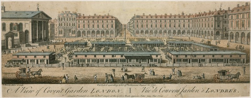 Covent Garden Market, London by English School