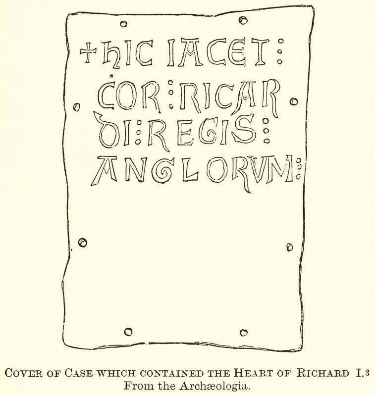 Cover of Case Which Contained the Heart of Richard I by English School