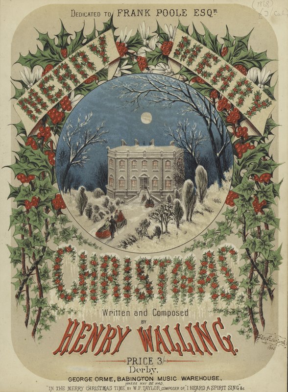 Cover of Merry, Merry Christmas by English School