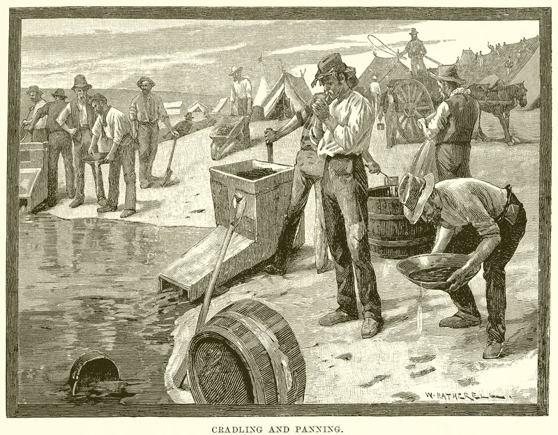 Cradling and Panning by English School