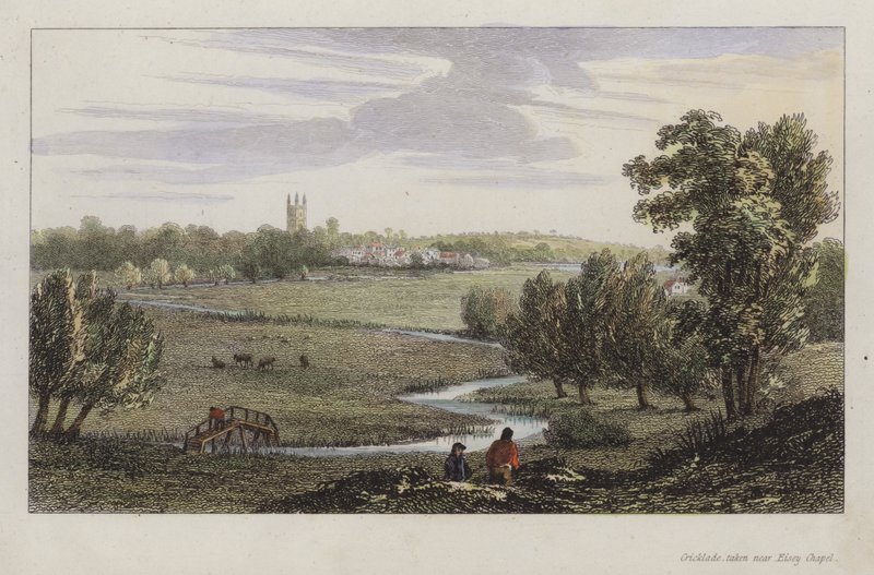 Cricklade, taken near Eisey Chapel, Wiltshire by English School