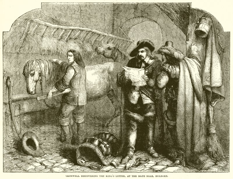 Cromwell Discovering the King